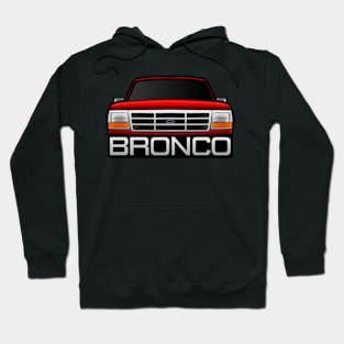 Ford Bronco Red Obs Hoodie